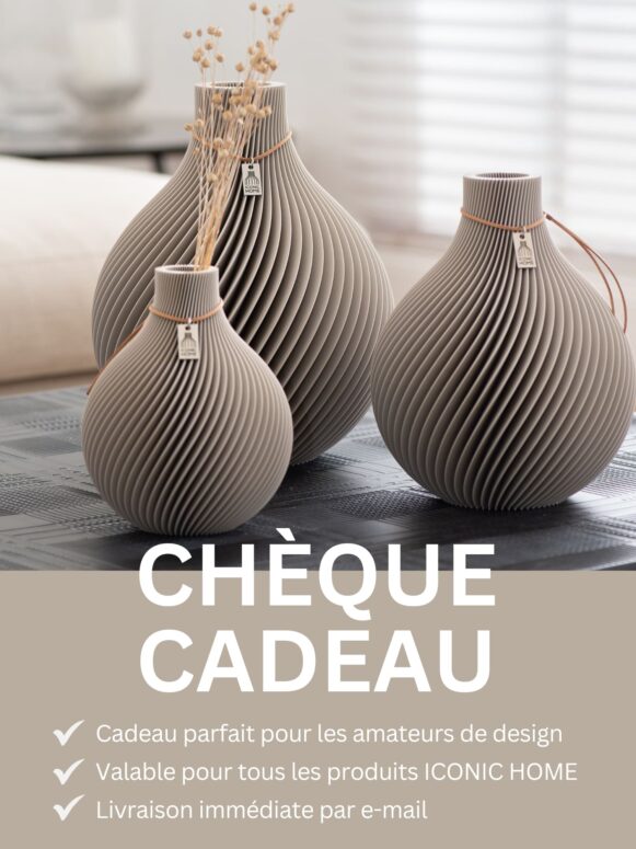 Chèque-cadeau d'ICONIC HOME