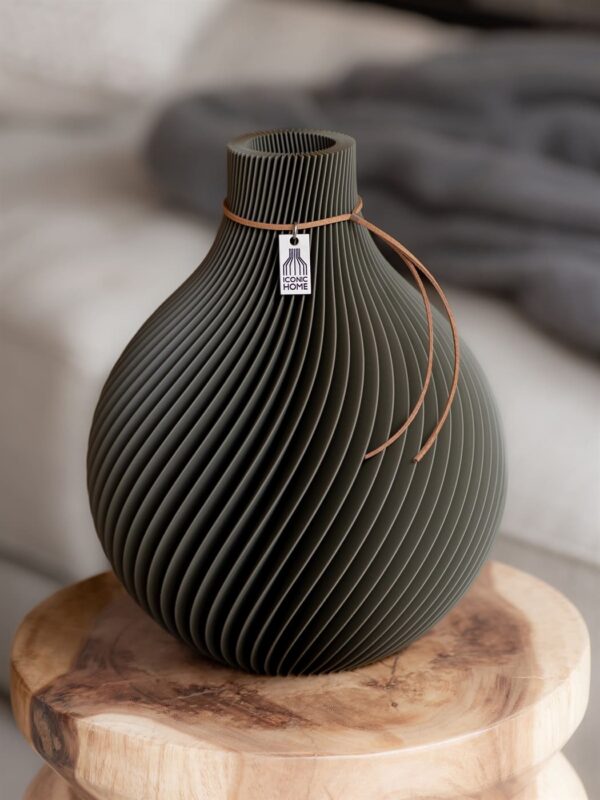 ICONIC HOME Vase Sphere mystic mud