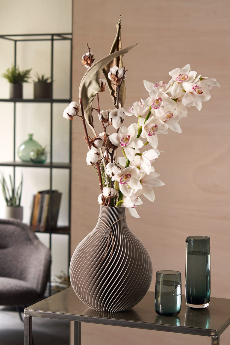 ICONIC HOME Vase Sphere mit Orchidee als Dekoration, Foto: Blooms Deko
