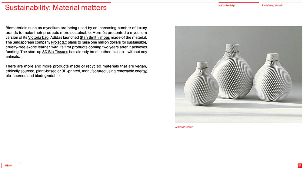 ICONIC HOME Vasen im iF DESIGN Trend Report 2025