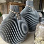 Kundenfoto Vase Sphere in grau