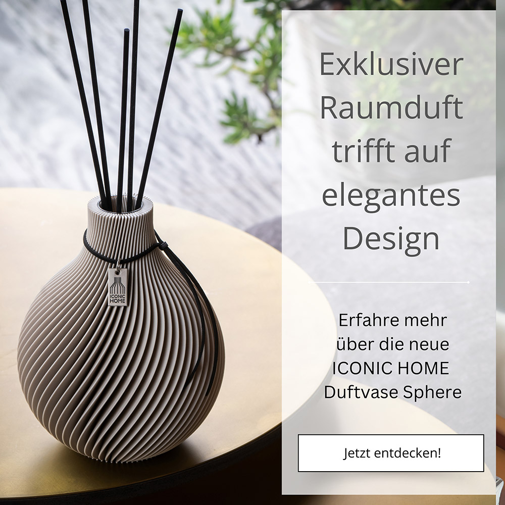 Raumduft Vase Sphere von ICONIC HOME