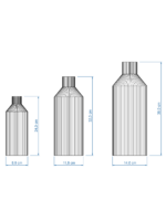 Vase Straight Dessins cotés