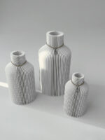 Pure vase in white