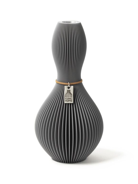 Vase Shape dreamy grey ICONIC HOME