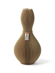 Vase Shape Natural Oak Small ICONIC HOME