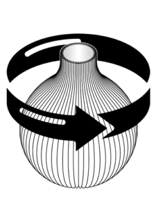 Zeichnung Vase Sphere von ICONIC HOME