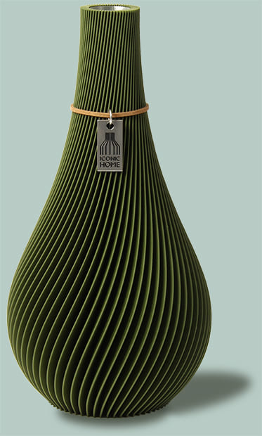 Vase Twist ICONIC HOME